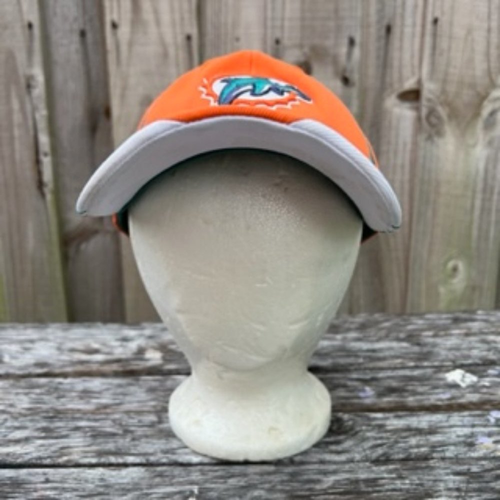 Miami Dolphins Men's Reebok Onfield Official NFL Equipment Cap